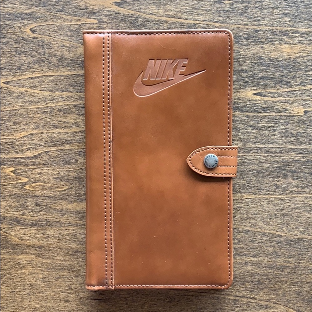 Nike genuine leather travel wallet